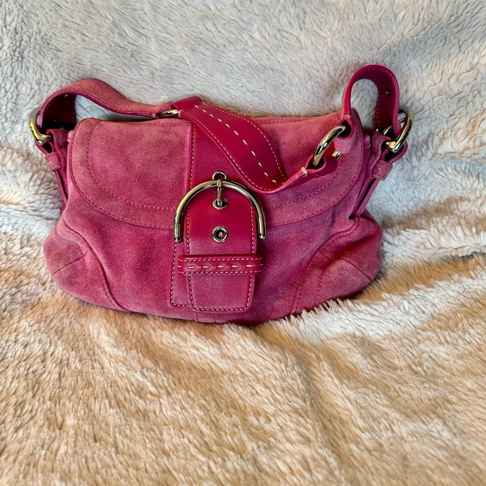 Mini Suede Bag COACH Soho 9692